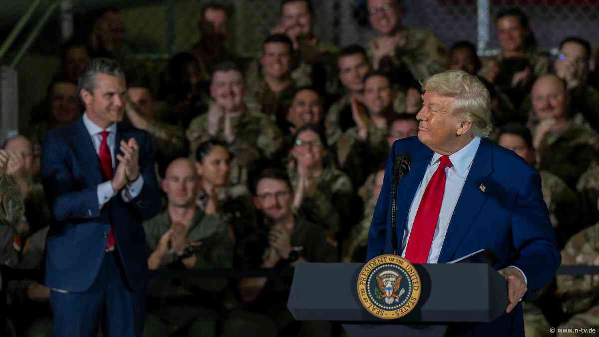  "Massive Bombardierungen": Trump erwägt neue Angriffe gegen den Iran vor den Midterms