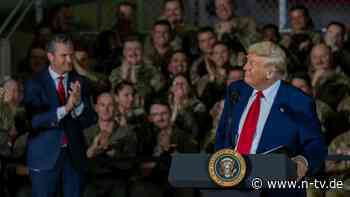  "Massive Bombardierungen": Trump erwägt neue Angriffe gegen den Iran vor den Midterms