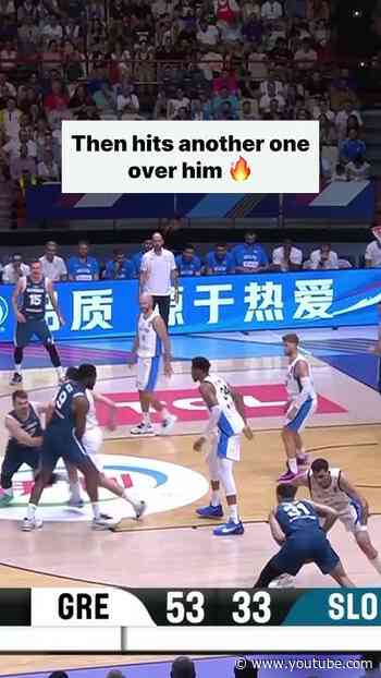 Luka showed NO FEAR vs Giannis 🔥 #FIBAOQT