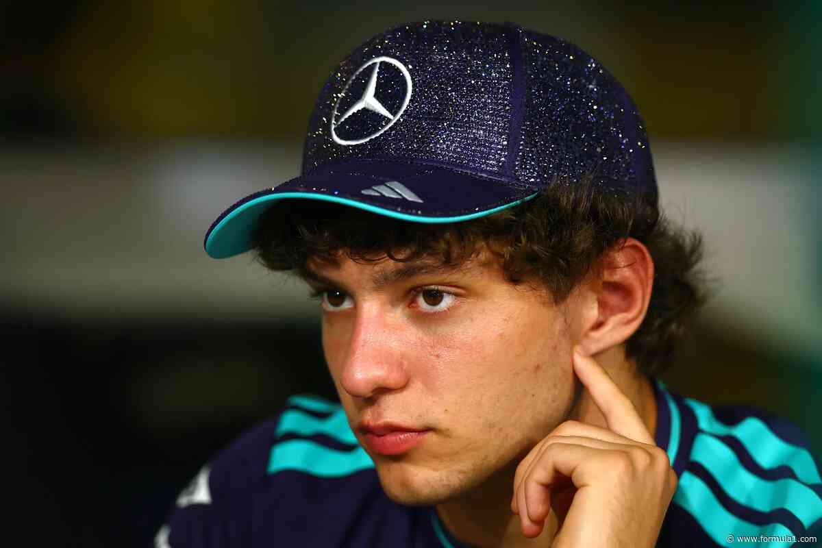 Mercedes will 'find an answer' to unlocking upgrades – Antonelli
