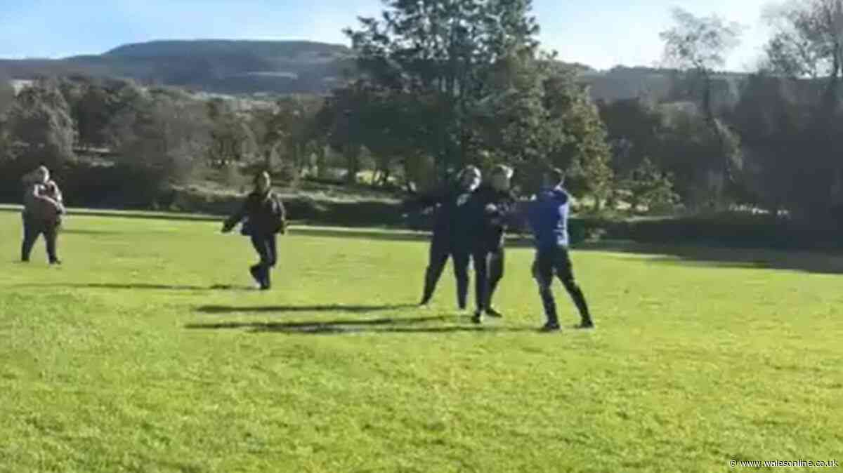 Angry spectators clash at Welsh kids football match as investigation launched
