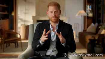 Prince Harry reveals he 'slipped into depression' after Megxit as he opens up in candid interview about grief of losing his mother and how he has '10 day rule' with Meghan and his children