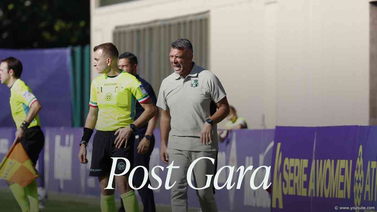 Le parole di mister Colantuono e Danielle Cox dopo Fiorentina-Sassuolo