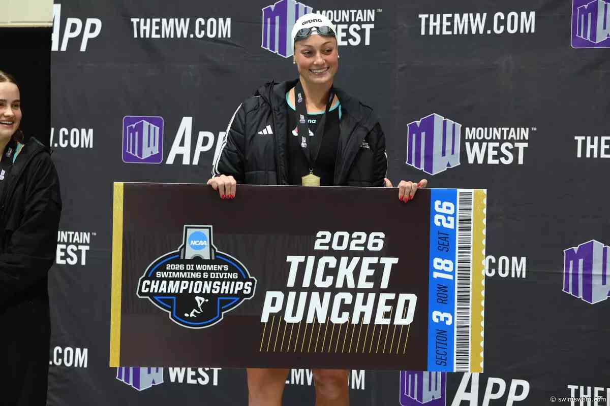 Fresno State Star Swimmer McKenzie Lung Raced While Pregnant at 2026 NCAA Championships