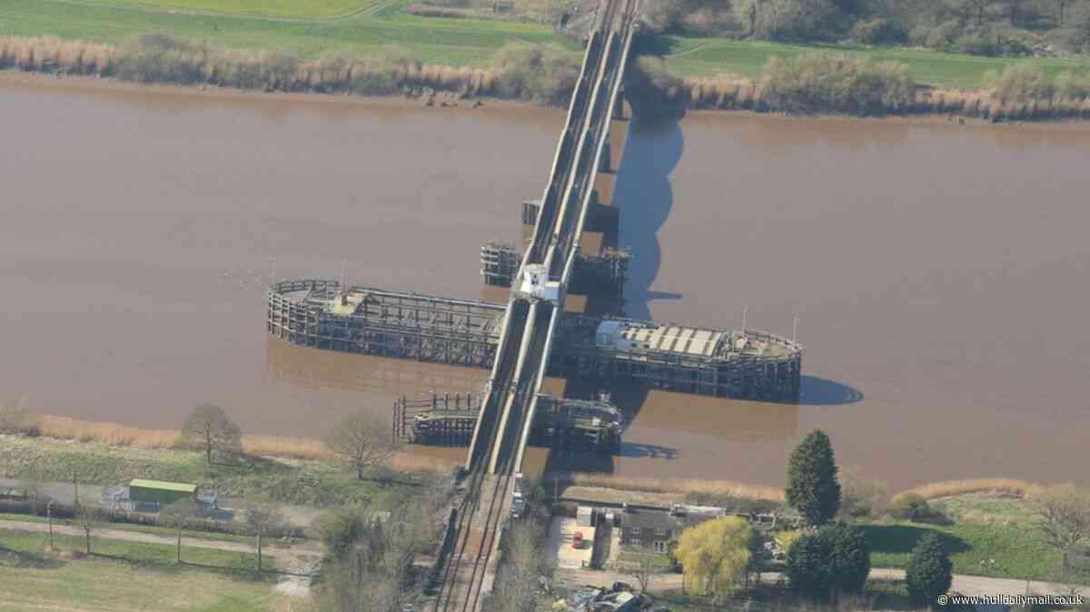 Rail passengers warned of disruption during Goole Swing Bridge works