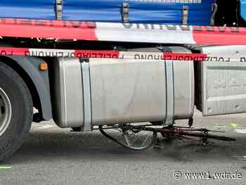 Unfall in Bonn: Radfahrerin von Lkw angefahren