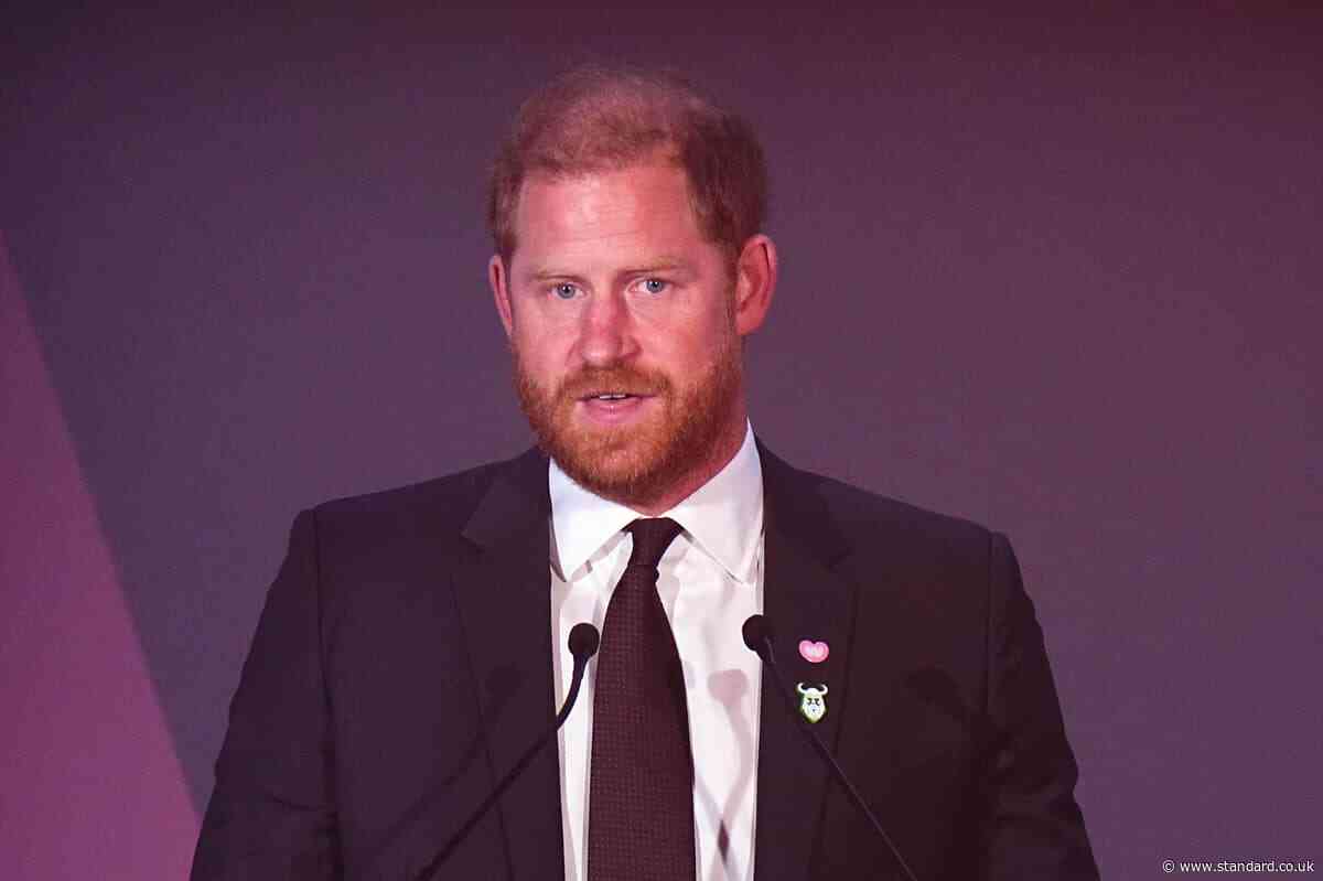 Harry tells of his depression and ‘adrenaline crash’ after arriving in Canada