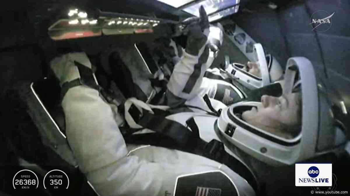 NASA's SpaceX Crew-12 returns to Earth