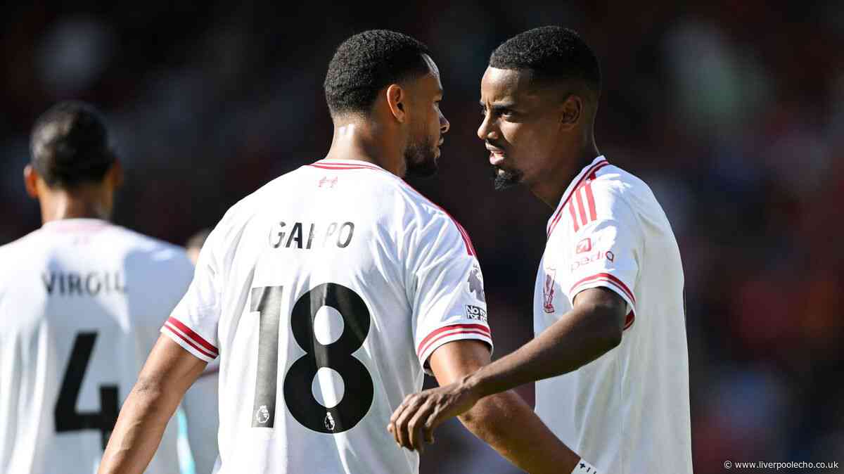 Cody Gakpo and Alexander Isak miss Liverpool training but Andoni Iraola gets huge Man City boost