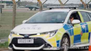 Two Latvian men arrested after alleged RAF base security breach