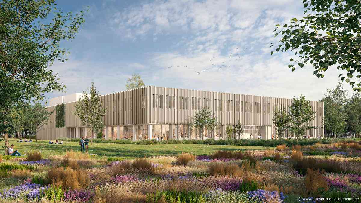 Pflanzen auf dem Dach und an der Fassade: Neues Gebäude der Uni Augsburg soll grün werden