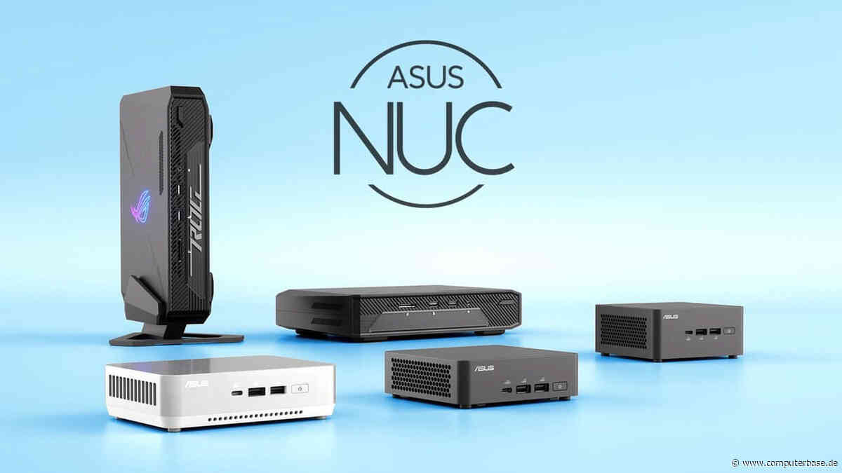 Asus NUC 14 Essential Fanless: Lüfterloser Mini-PC-Barebone startet bei 284 Euro