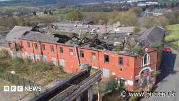 Urgent safety works at derelict pottery factory