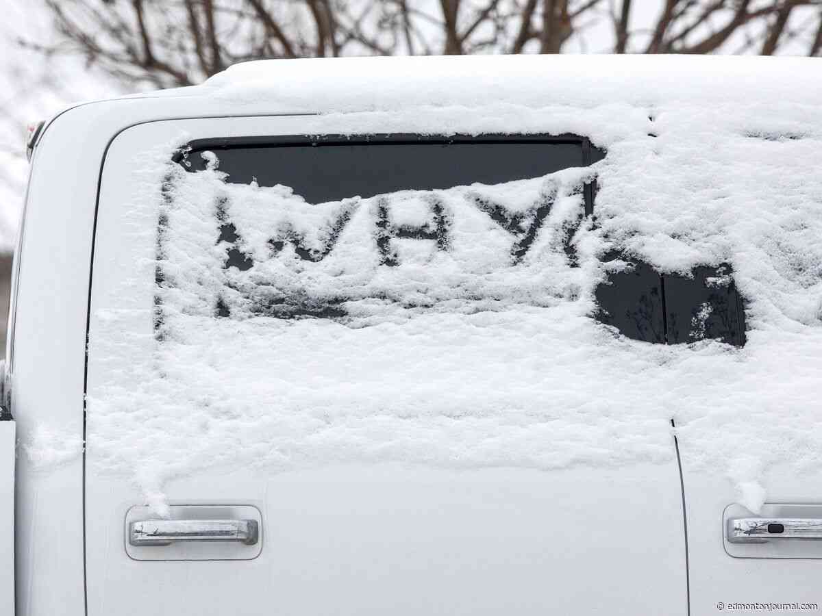 Edmonton weather: Snow on the way just in time for Thanksgiving