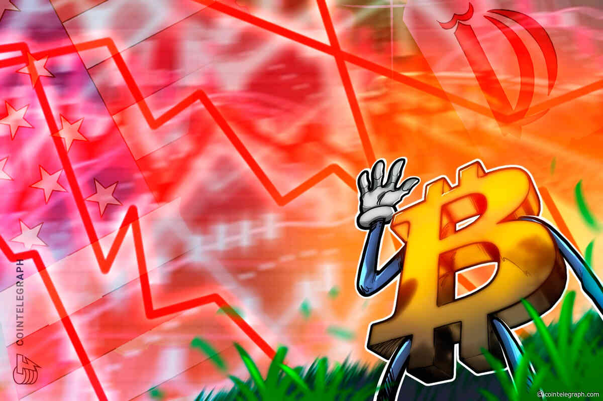 Bitcoin nears 3-week low as oil heads higher on Iran strike woes