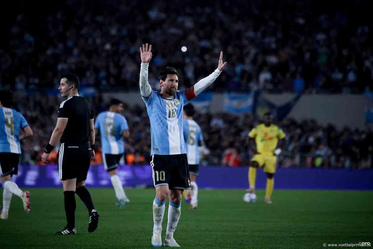 Onvrede bij Benin na afscheidsduel Messi: 'Zelfs tegengehouden door beveiliging'