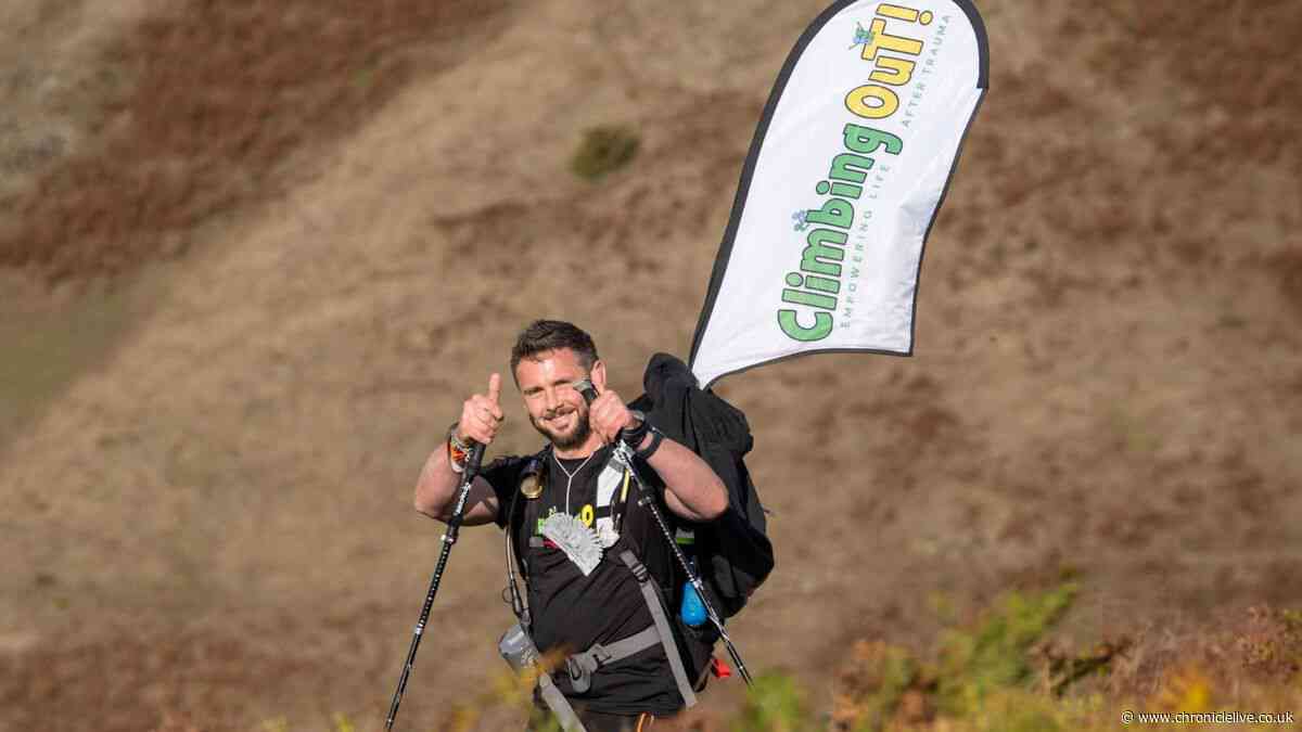 Newcastle Metro driver completes six epic endurance challenges for charity who saved his life