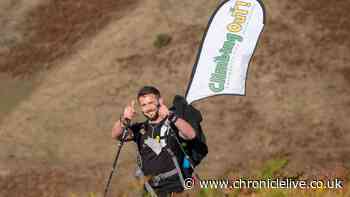 Newcastle Metro driver completes six epic endurance challenges for charity who saved his life