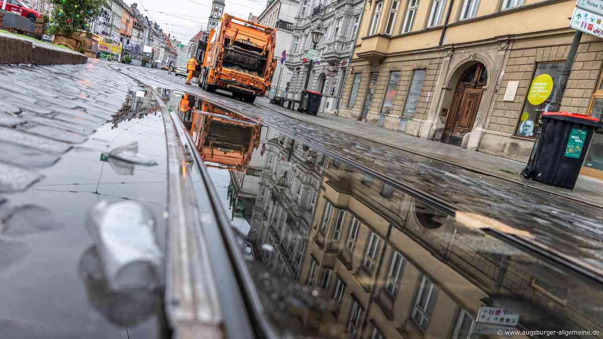 Straßenreinigung in Augsburg wird teurer – ein AfD-Vorschlag funktioniert laut Stadt nicht