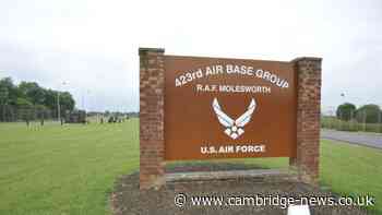 Two men arrested on suspicion of trespass at Cambridgeshire RAF base