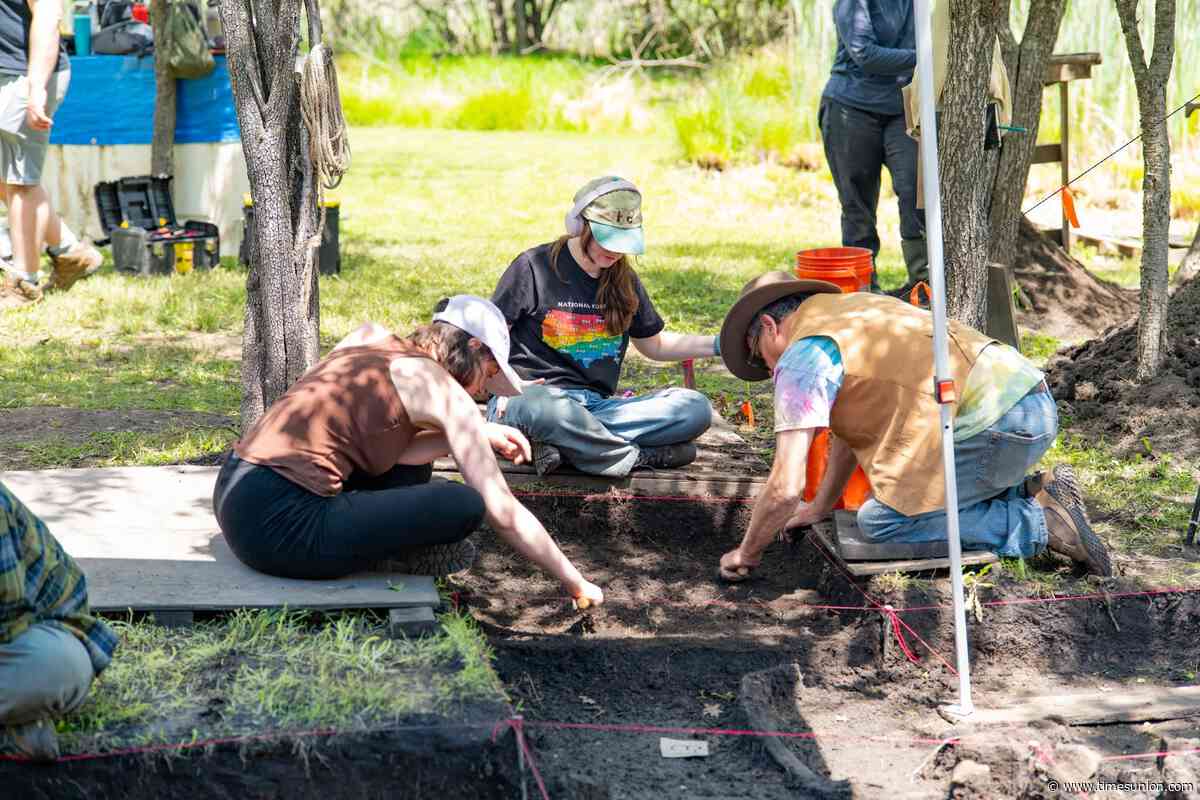 Additional mastodon bones unearthed in Orange County backyard