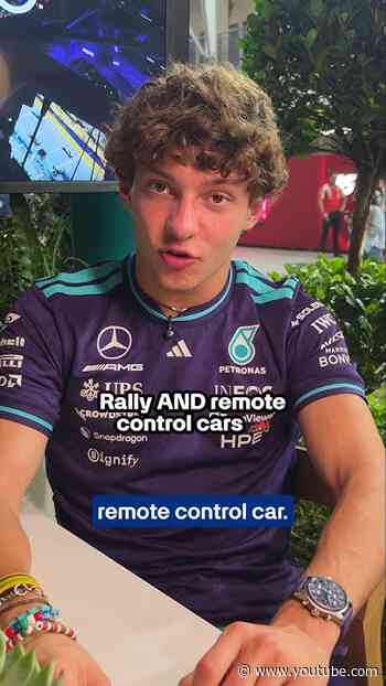 RC car racing and watching THAT WRC finale 👀 The boys have been busy since Sepang 🙌 #f1 #mercedesf1
