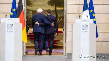 Versicherung an Frankreich: Steinmeier: "Deutsche bleiben gute Europäer"