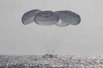 SpaceX Crew-12 splash down off coast of California after ISS mission
