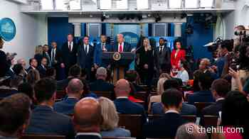 Judge extends temporary block on Trump’s media ban