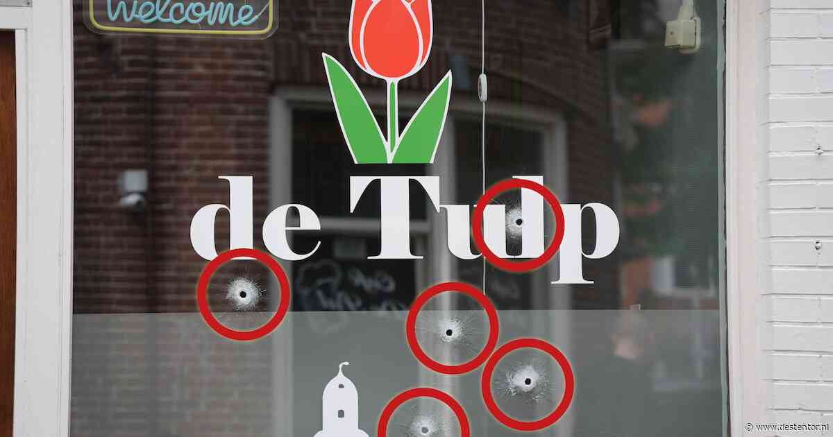 Schutter filmt hoe hij vijf kogels afvuurt op coffeeshop in Zwolle: beelden gedeeld op tv