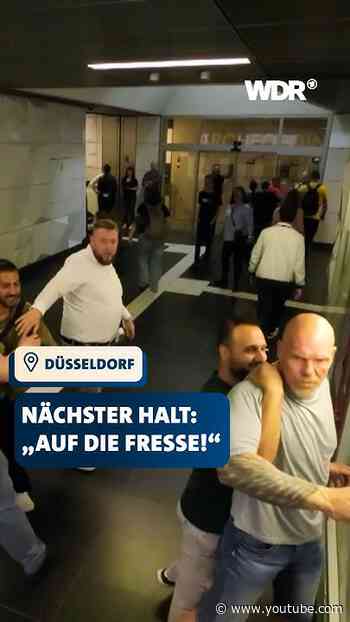 Nächster Halt "Auf die Fresse!": Geht's auch anders?  | WDR #news #shorts #Düsseldorf
