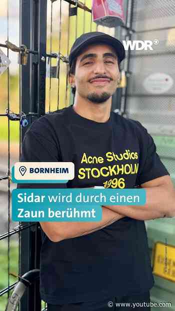 Influencer "2Siddy" löst Zaun-Problem bei der Bahn | WDR #shorts #news