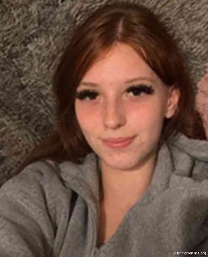 Missing 13-year-old girl has links to Harrow, police say