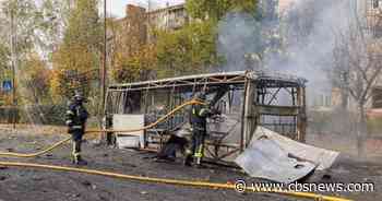 Russian guided missile kills 30 on packed Ukrainian city buses