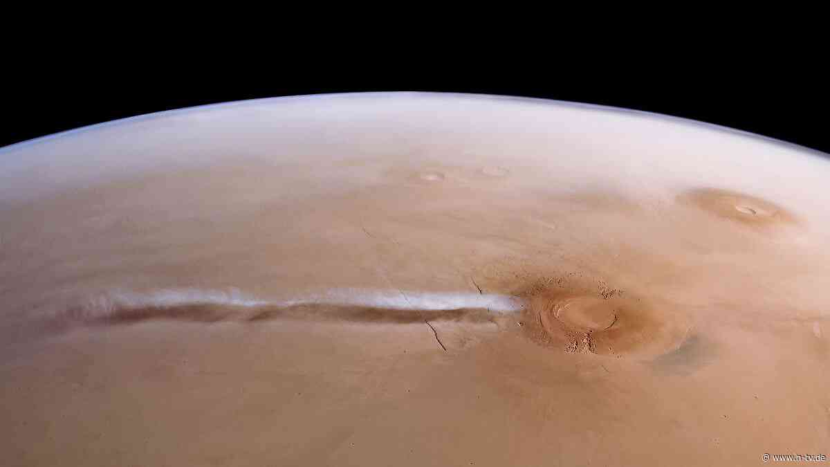 1800 Kilometer lang: Forscher lösen Rätsel um gigantische Mars-Wolke