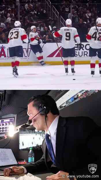 AND THE PANTHERS TAKE THE LEAD 🎙️