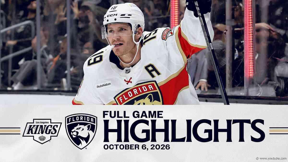 Panthers at Kings Highlights | 10.6.26