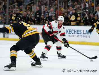 Senators' Thomas Chabot reminding everyone he remains world-class NHL defenceman