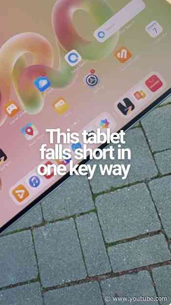 This almost turned me into a tablet person if it wasn't for this one thing...