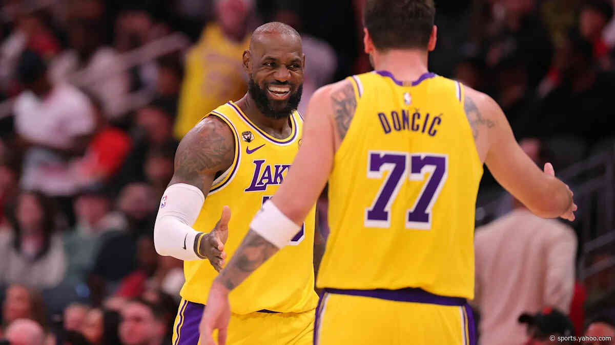 Luka Dončić said LeBron James reached out when he left the Lakers