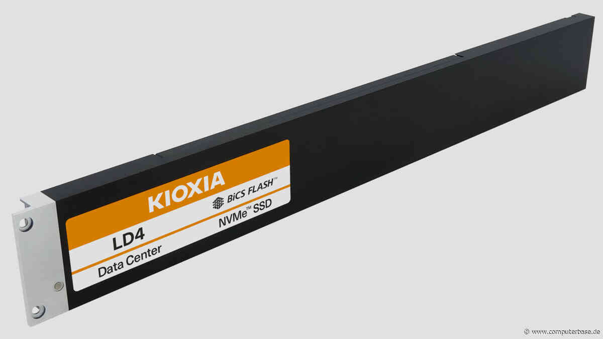 OCP Global Summit: Kioxia erhöht auf 20 Mio. IOPS und setzt auf 32 cm