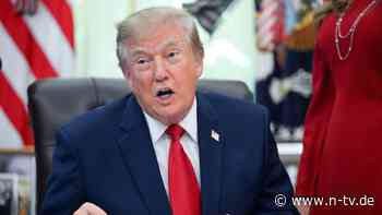 Präsident wird ungeduldig: Trump droht: Wer "Künstliche Intelligenz" sagt, ist ein Feind