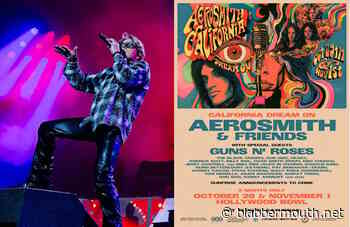 GUNS N' ROSES Added As 'Very Special Guest Performers' To AEROSMITH's Hollywood Bowl Shows