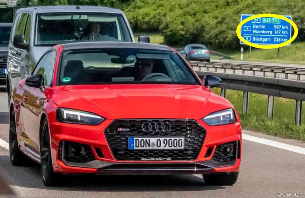 Autobahn-hack: Wat betekent die horizontale streep op Duitse borden?