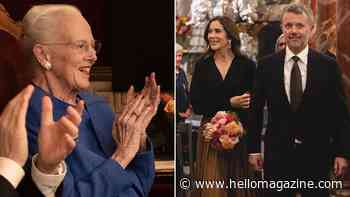 Former Danish Queen, 86, reappears in public 1 month after health scare