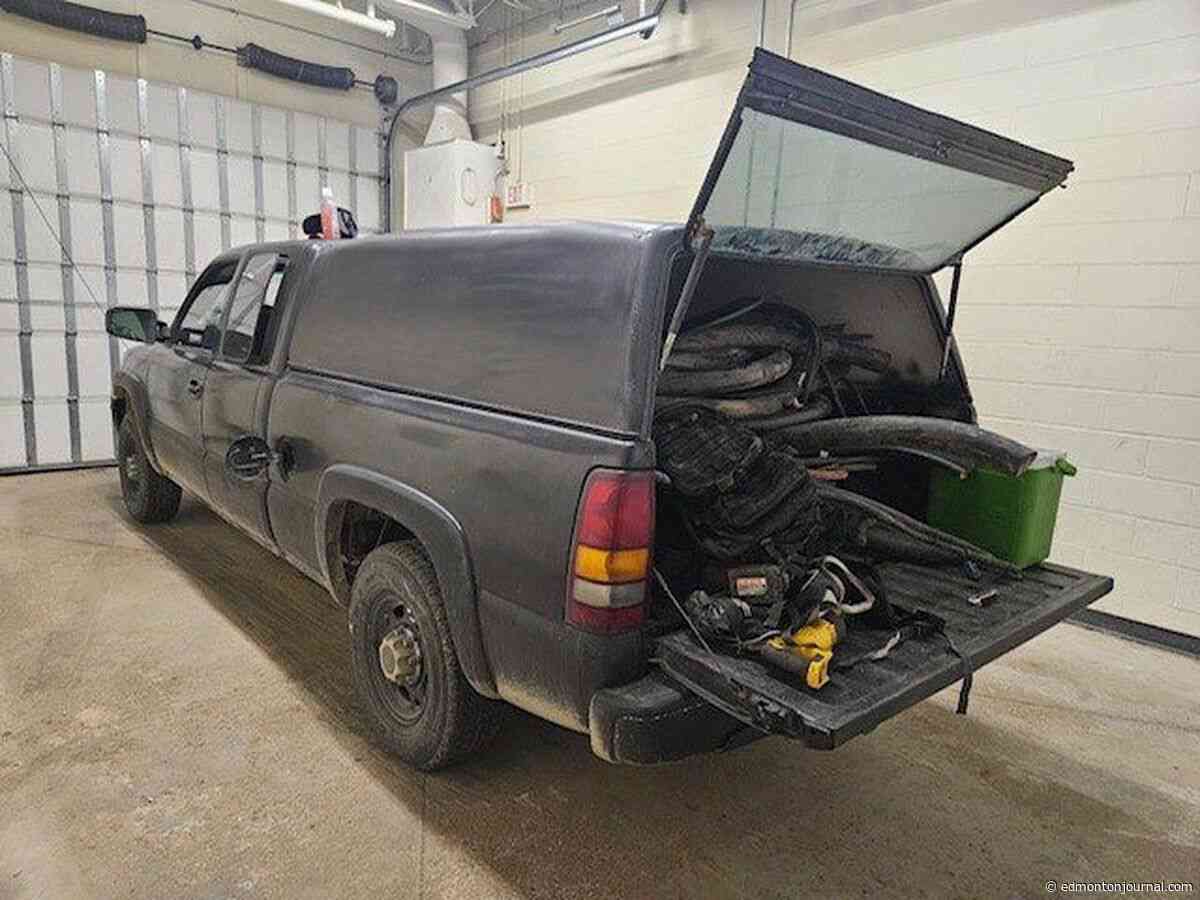 Five arrested following copper wire theft from northern Alberta oilsands museum