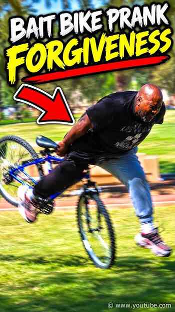 I Granted Him Forgiveness! Bait Bike Prank 😂 #Pranks #Funny #Fails #Viral
