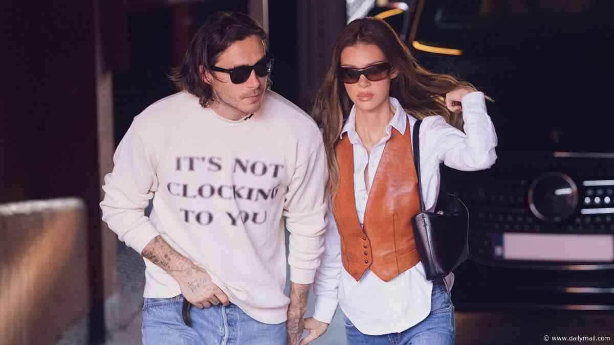 ALISON BOSHOFF: Why THIS picture has sensationally reopened the rift between Brooklyn Beckham and David - just as we thought peace was in sight