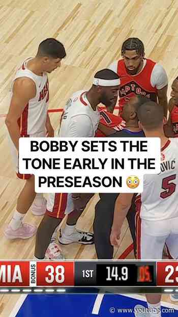 Bobby Portis Jr. isn’t waiting for opening night 😤