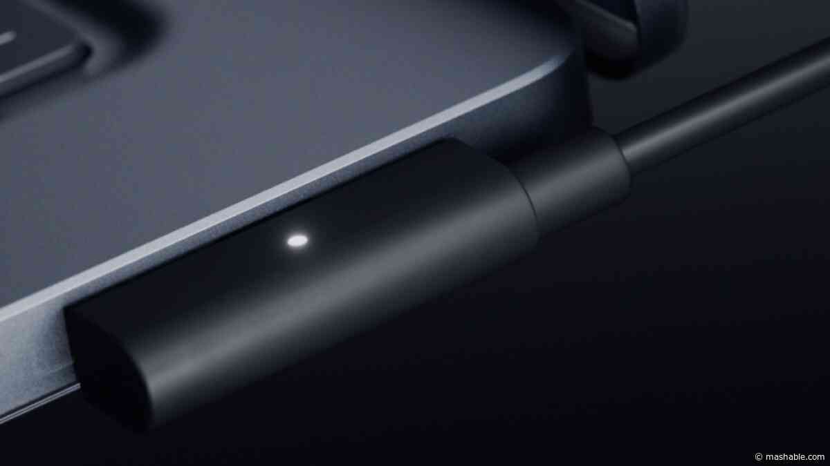 Microsoft created a magnetic USB-C port, and you need to see it for yourself